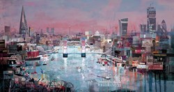 Rise and Shine by Tom Butler - Paper on Board sized 40x21 inches. Available from Whitewall Galleries