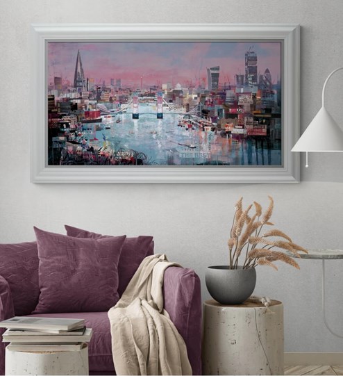 Rise and Shine by Tom Butler - Paper on Board wall setting